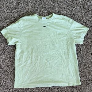Nike Women’s Boxy Green T-Shirt - Size Medium